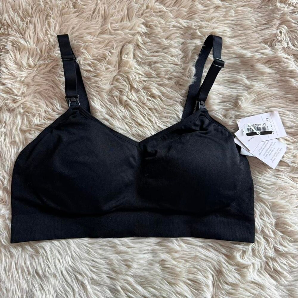Auden Nursing Bra Black SMALL NWT